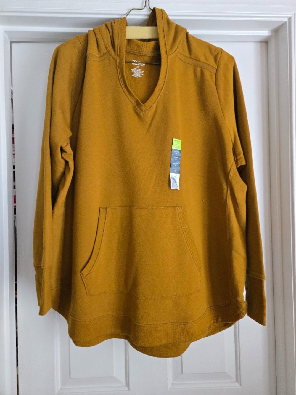 NWT Women's TEK GEAR Ultrasoft Fleece Hoodie Pullover - 2X
